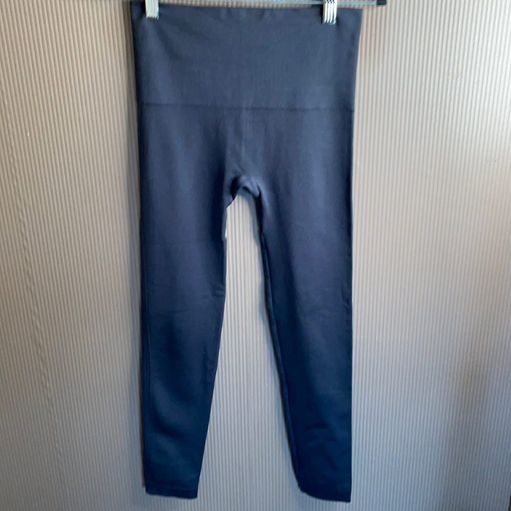 Spanx black leggings size large